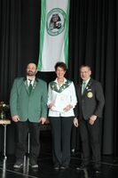 Anja Möller-Scholl - SV Rhünda - Ehrennadel Gold mit Kranz